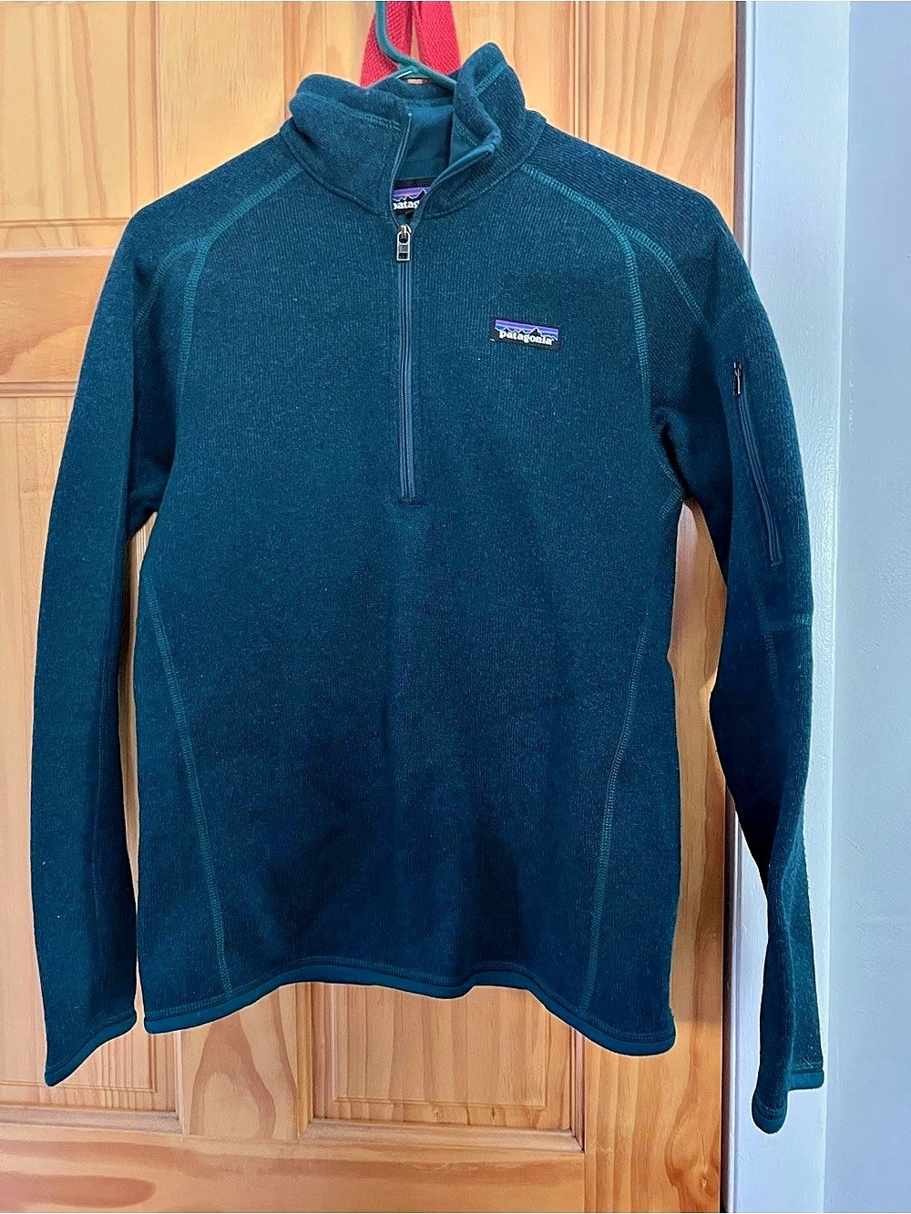 Patagonia Green Better Sweater Quarter-Zip Fleece Pullover